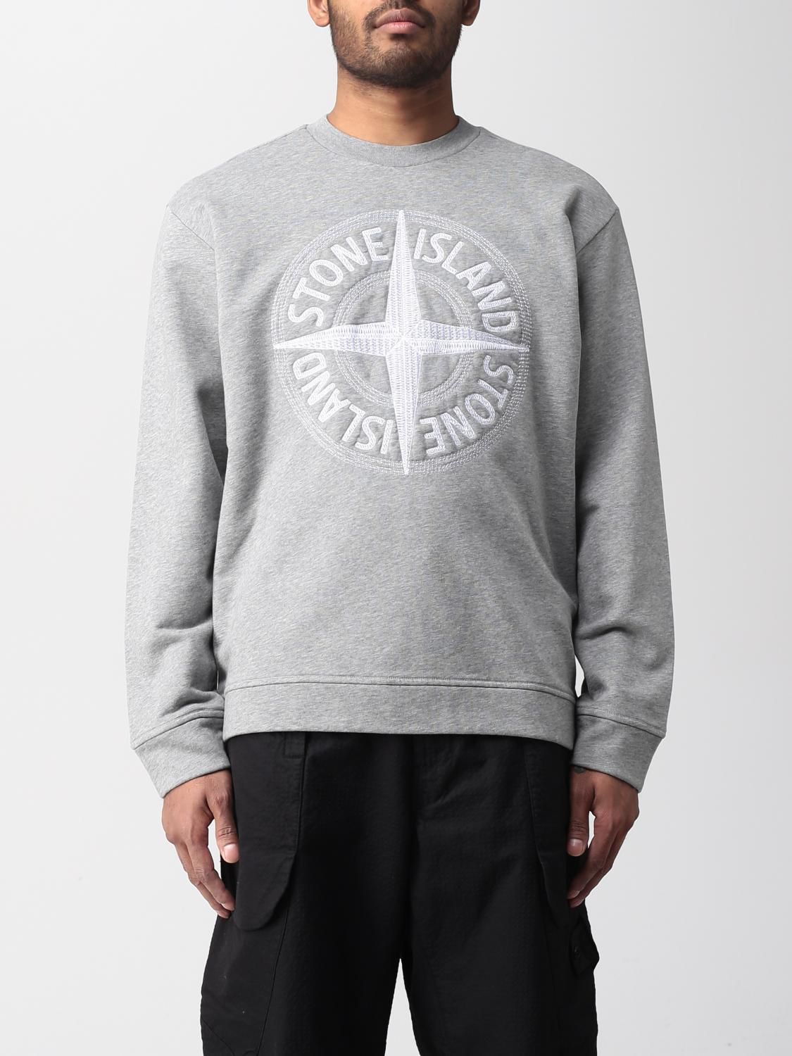 Stone Island Grey Crewneck