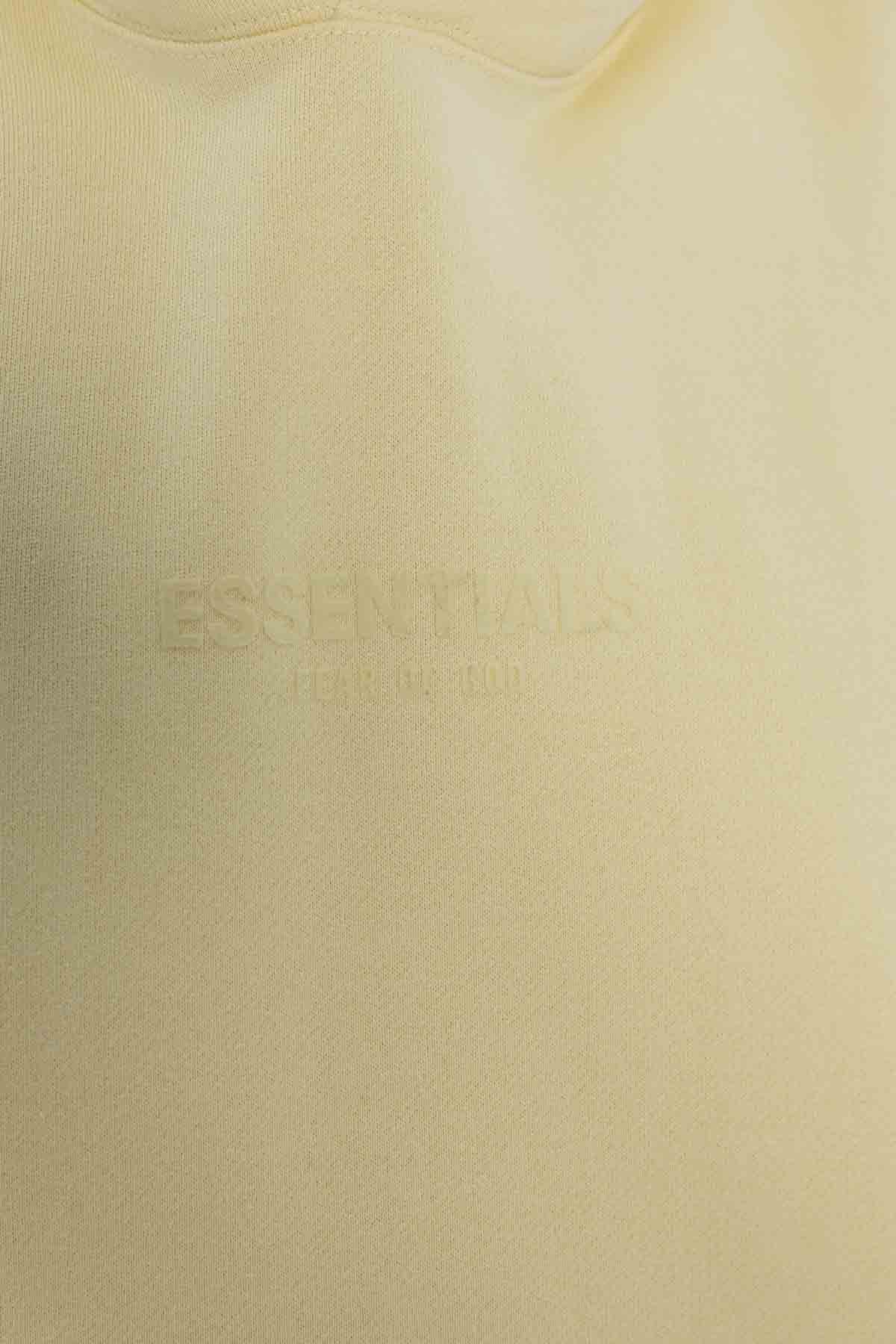 Fear of God Essentials Yellow Relaxed Hoodie