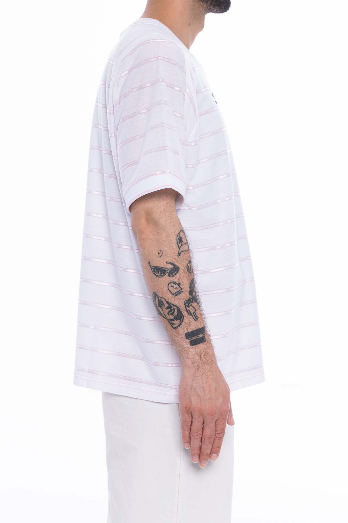 Supreme Umbro Stripe Soccer Jersey White