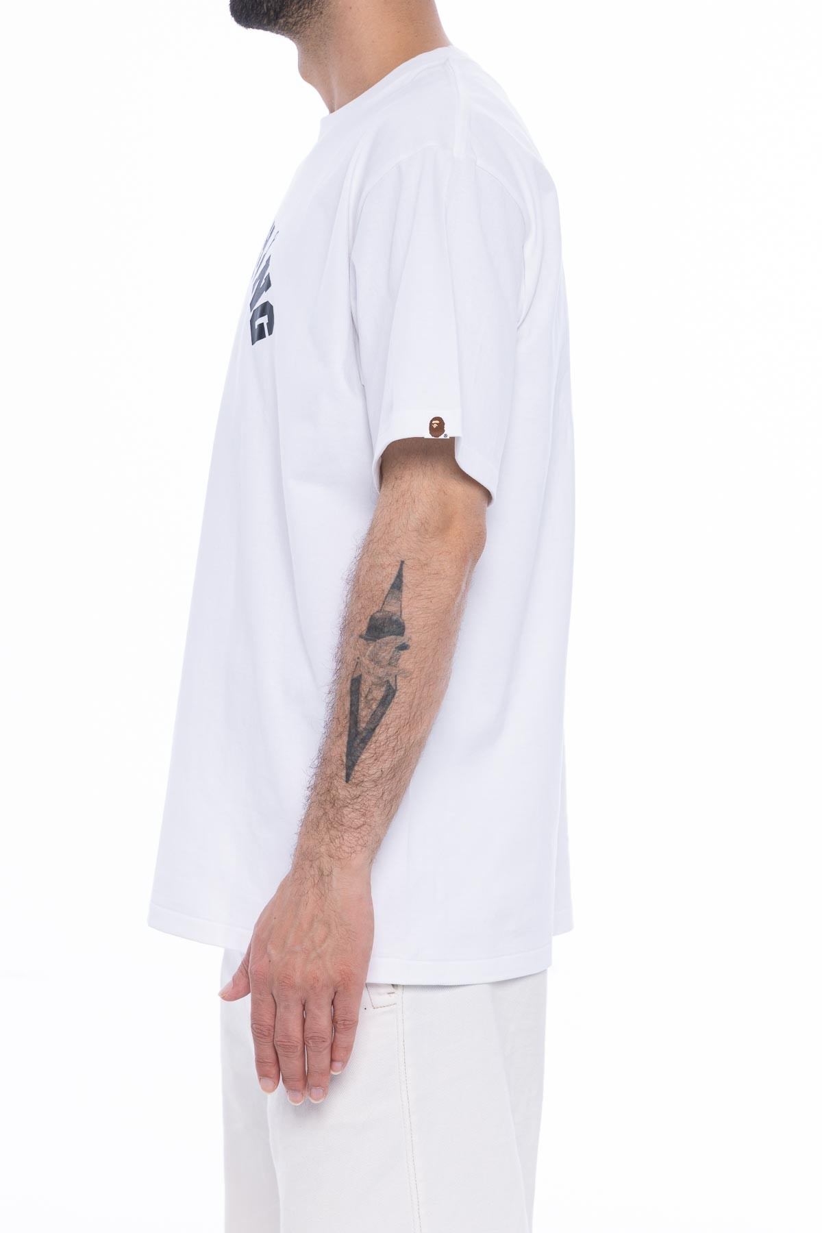 BAPE Ninja College Tee 'White'