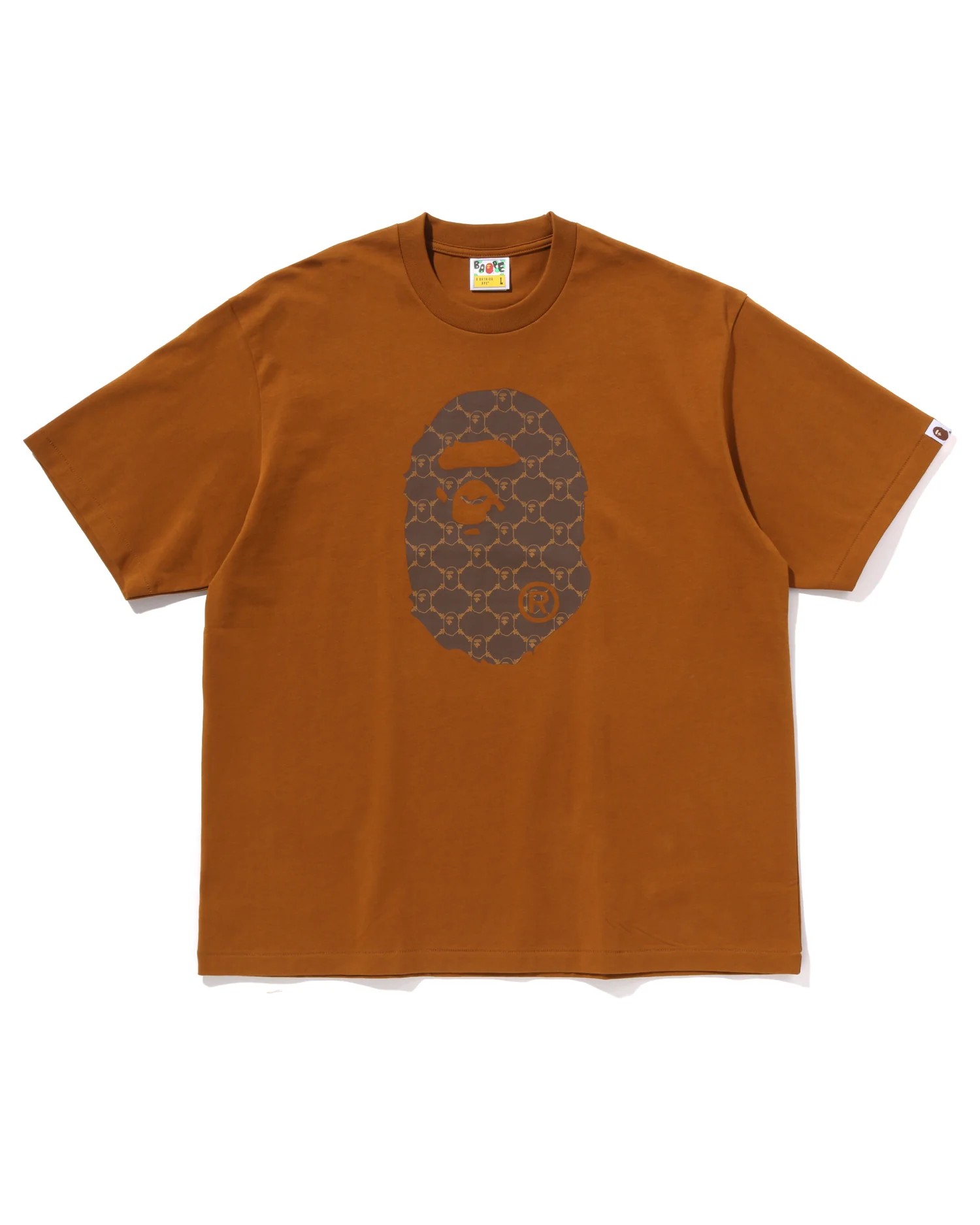 College Monogram Ape Head Relaxed Fit Tee