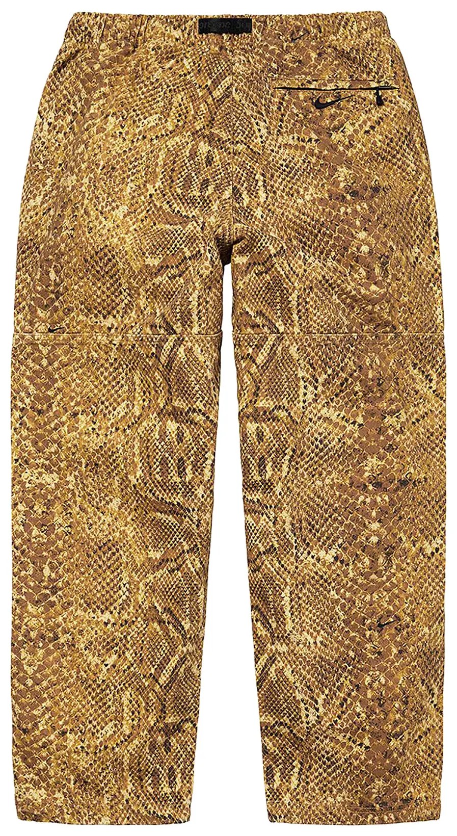 Supreme x Nike ACG Belted Denim Pant 'Gold Snakeskin'