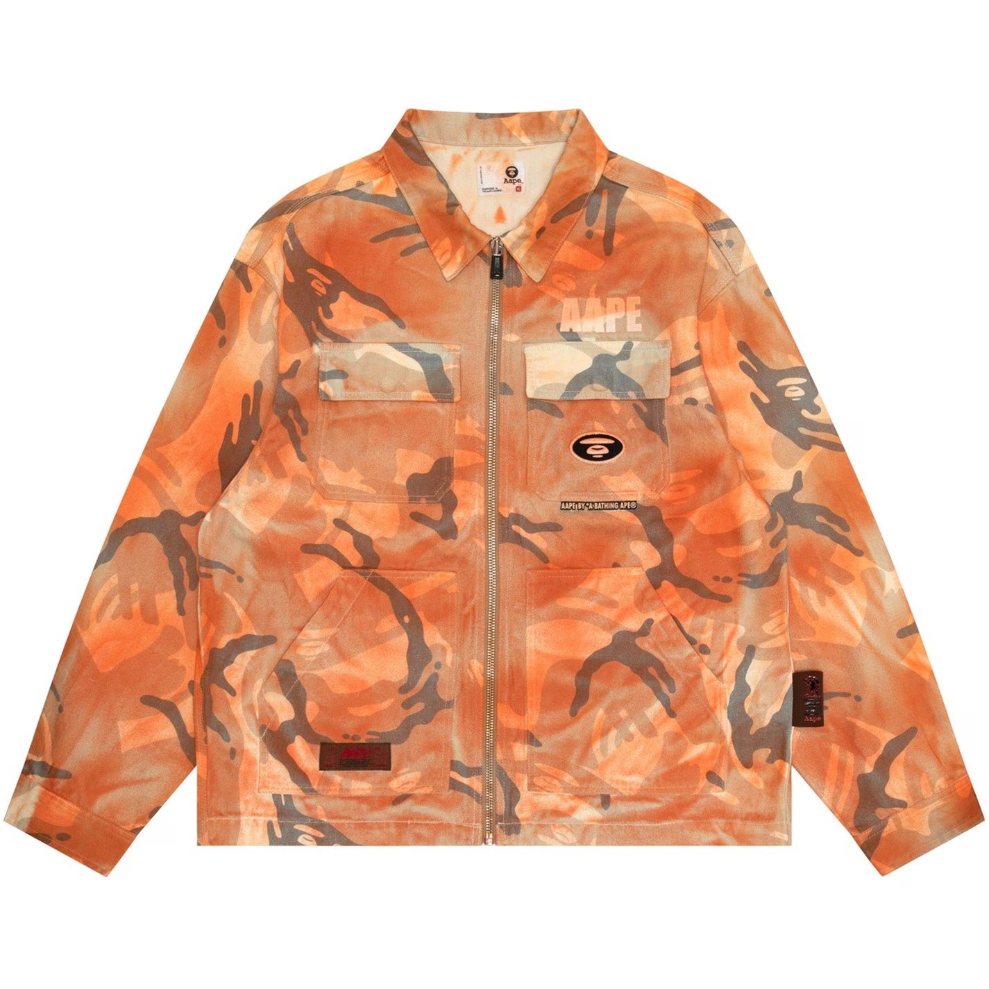 Camo Zip Overshirt