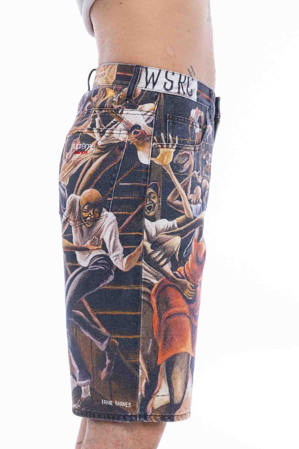 Ernie Barnes Baggy Denim Short