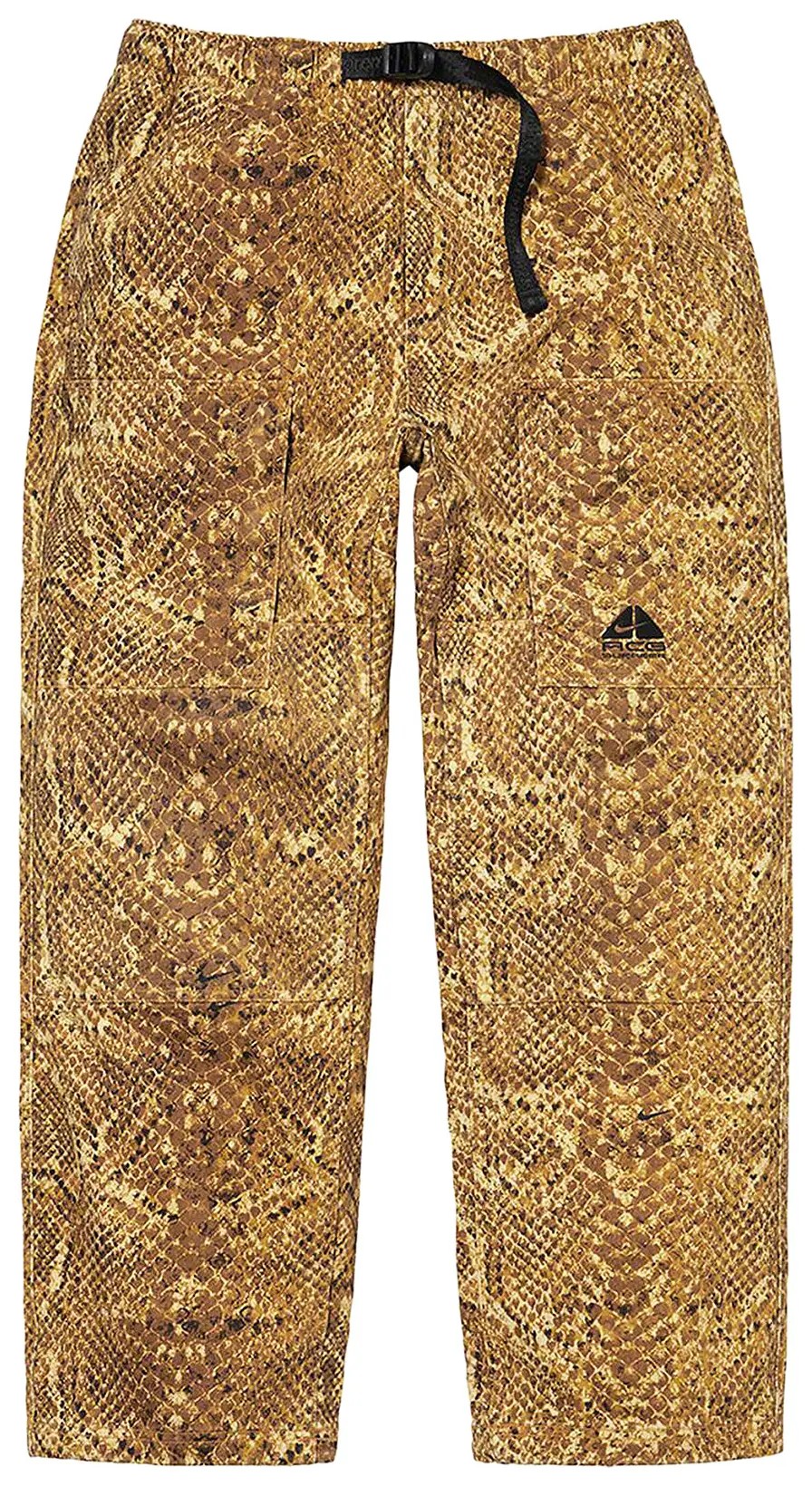 Supreme x Nike ACG Belted Denim Pant 'Gold Snakeskin'