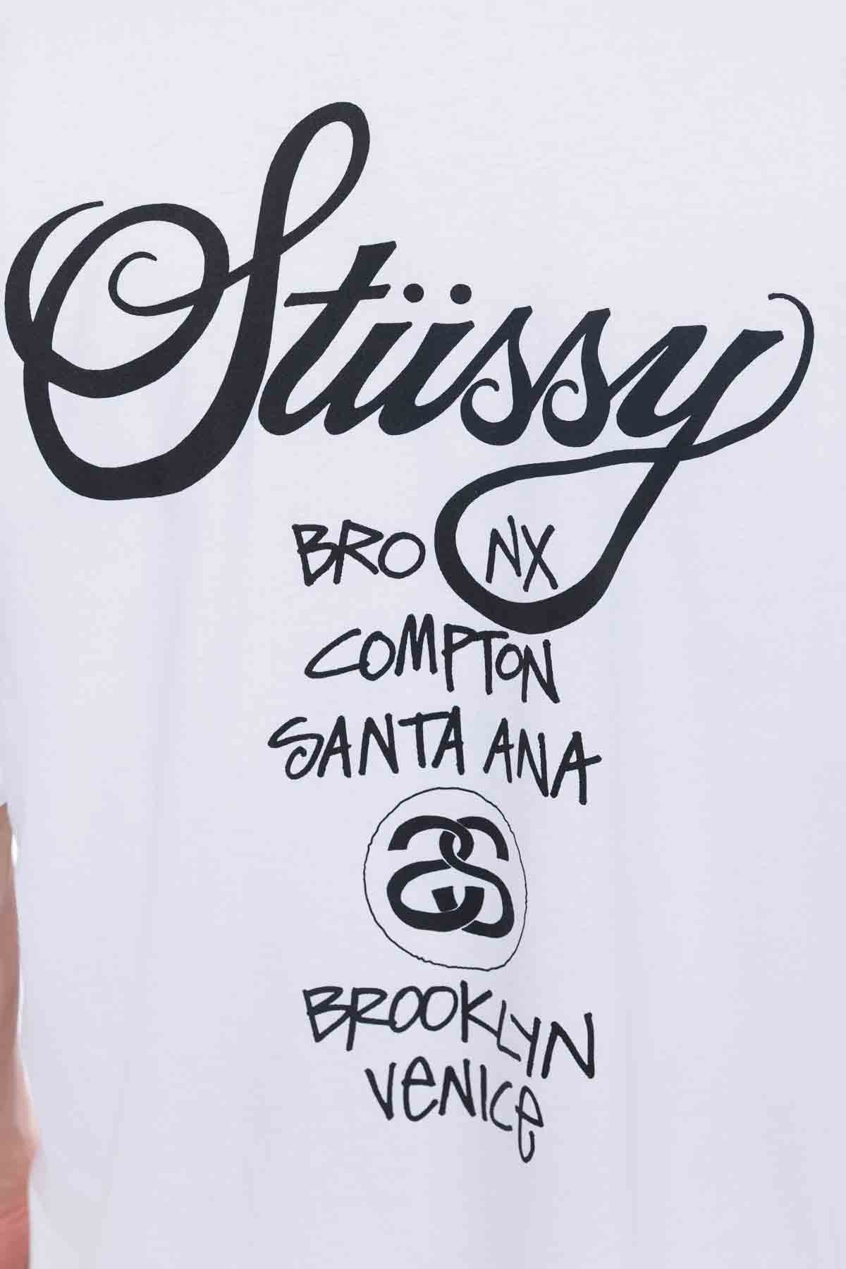 Stüssy World Tour Tee White
