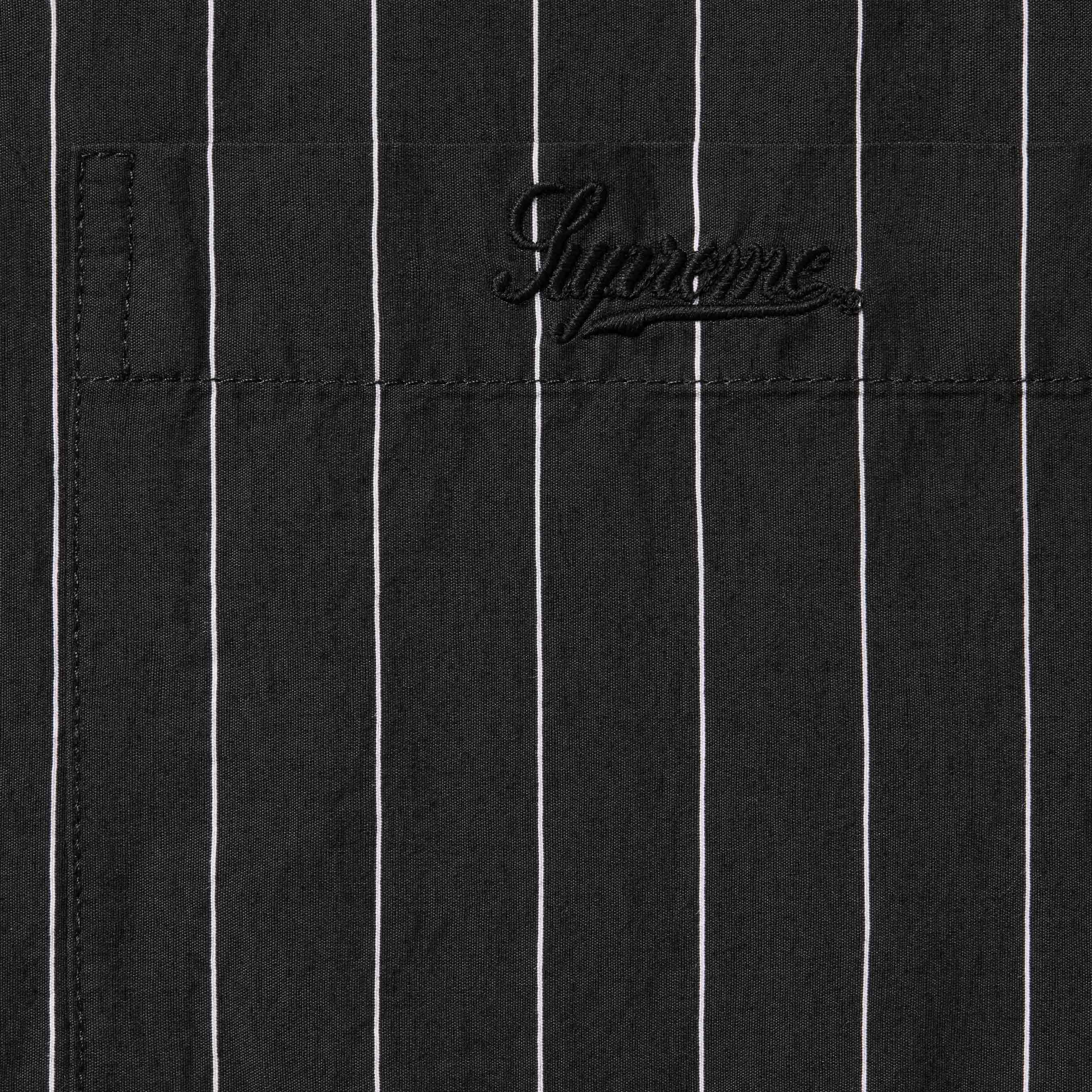 Supreme Stripe S/S Pajama Shirt - SİYAH