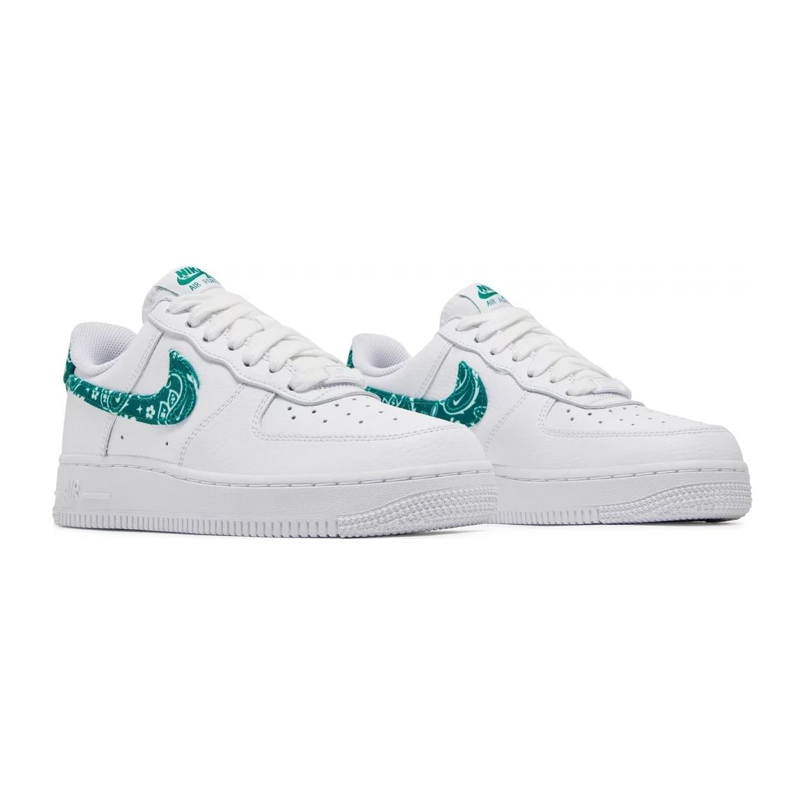 Nike Air Force 1 Green Paisley