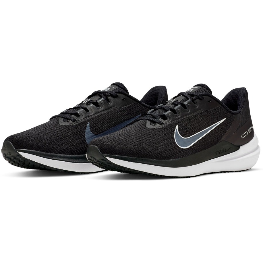 NIKE AIR WINFLO 9 BLACK DARK SMOKE GREY