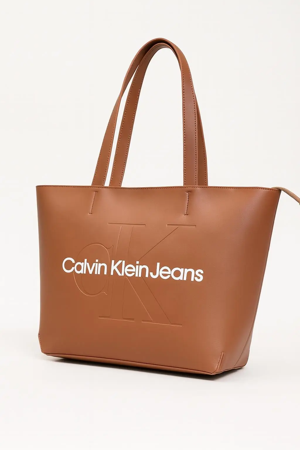 CALVİN KELİN SHOPPER KAHVE ÇANTA