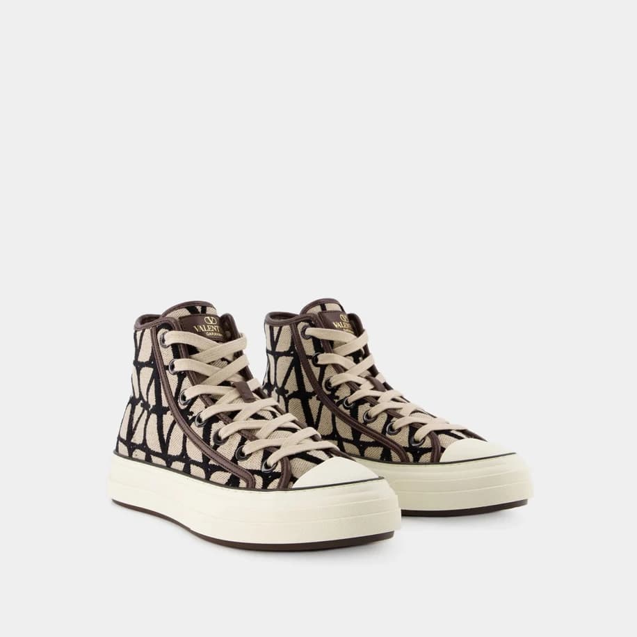 Valentino Garavani Iconograph Canva Sneakers görsel 2