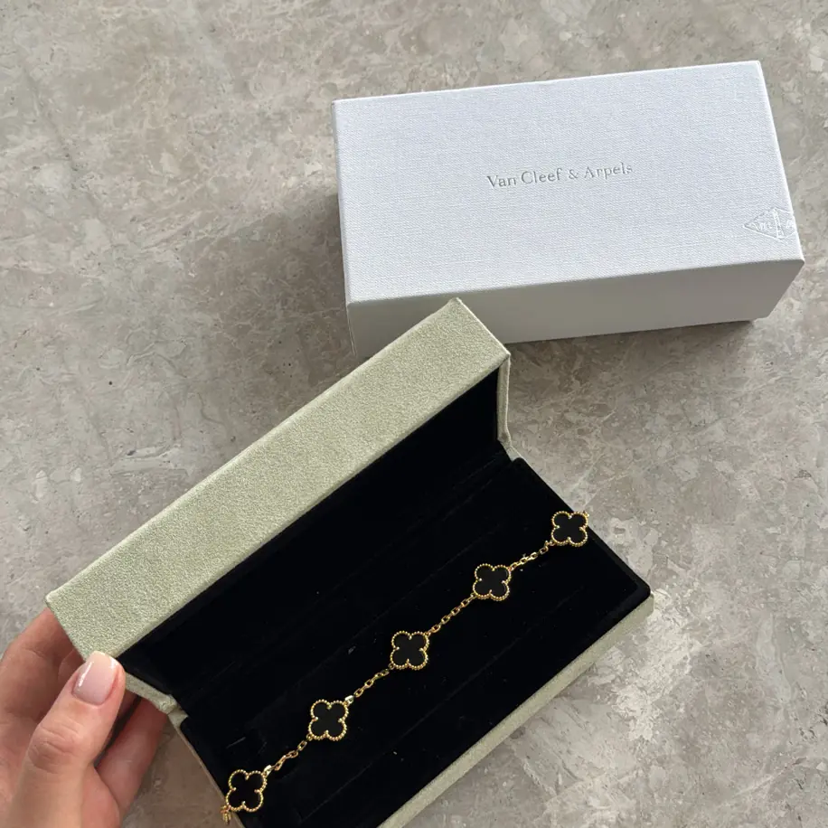 Van Cleef Black Gold Bileklik (premium)