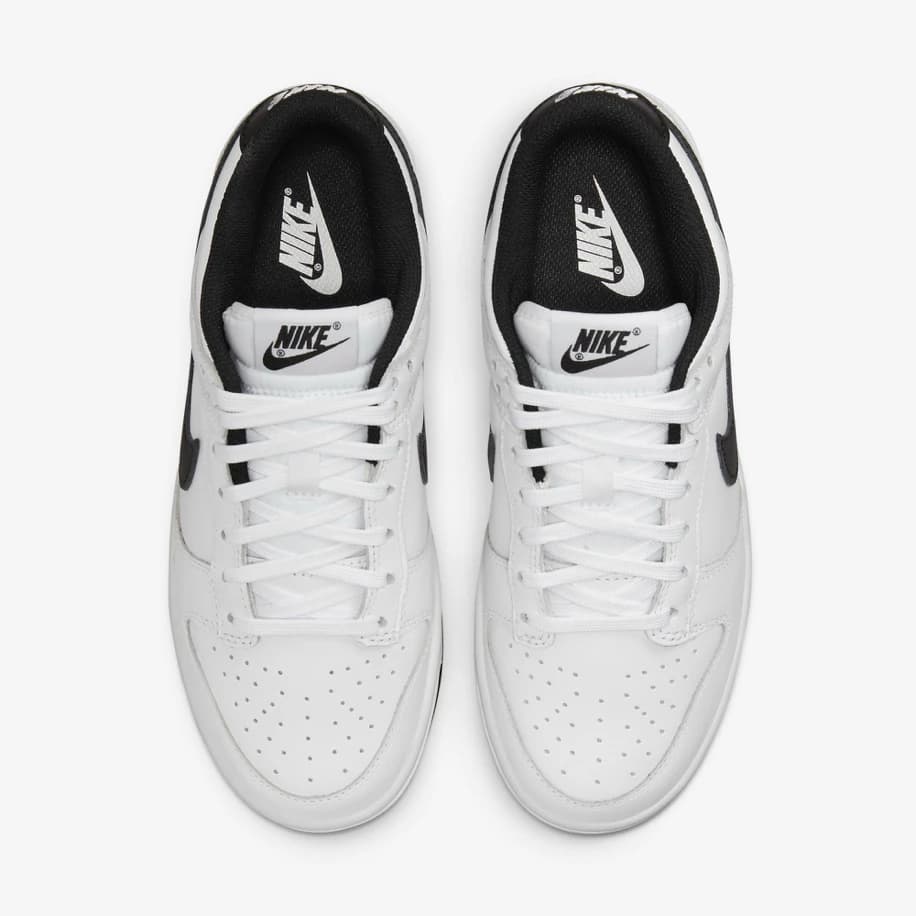 Nike SB Dunk Low White Black görsel 4