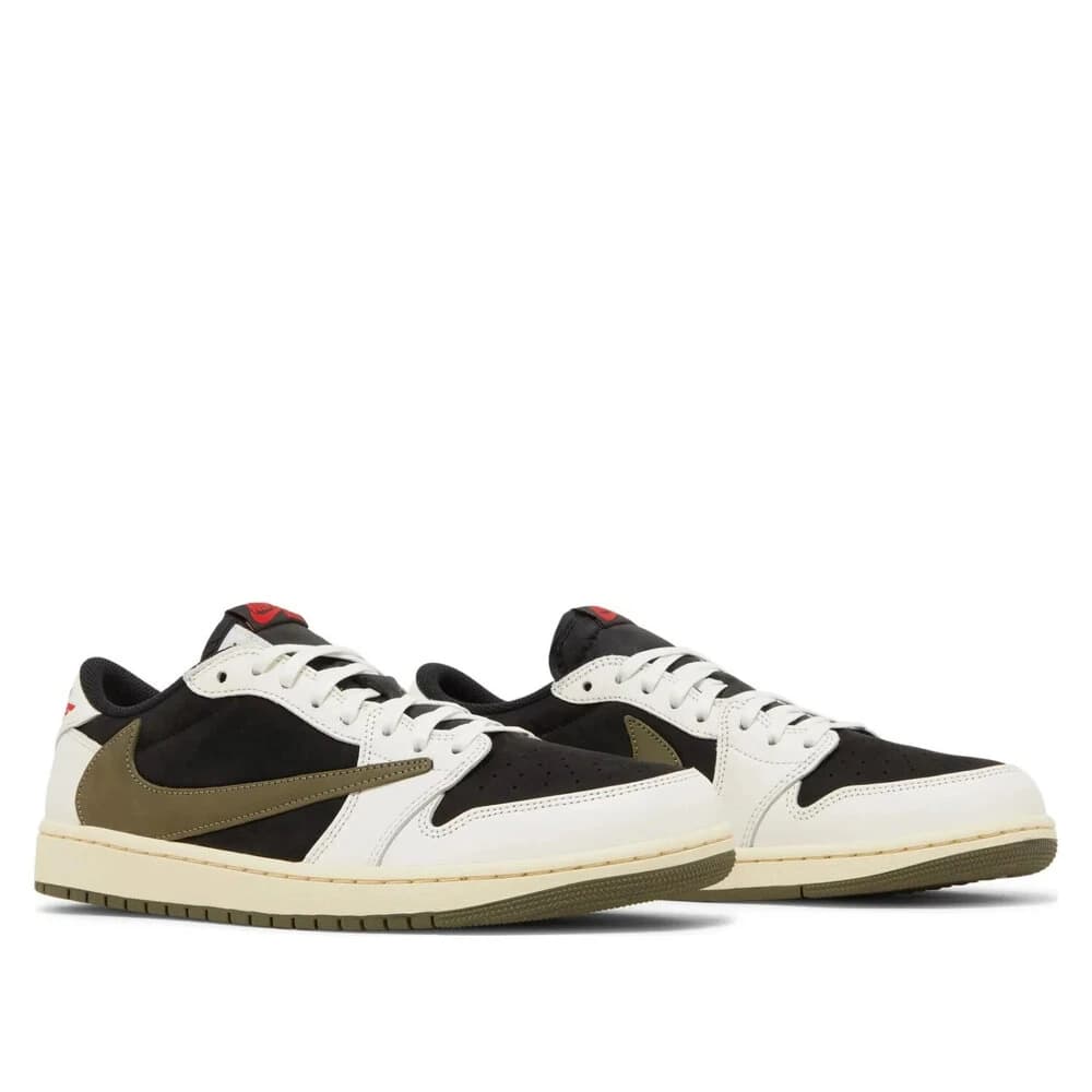 Jordan 1 Retro Low OG SP Travis Scott Olive görsel 2