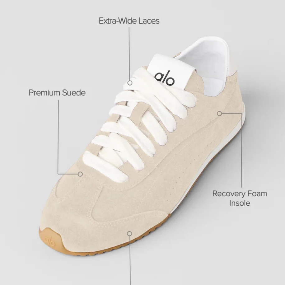 Alo Sunset Sneakers Sandstone görsel 2