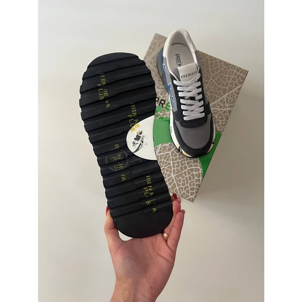 Premiata Grey & Dark Blue