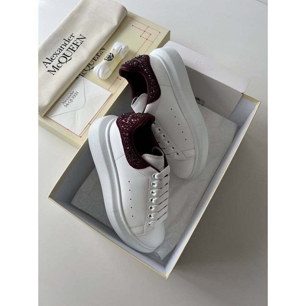 Alexander McQueen Bordo Cyristal