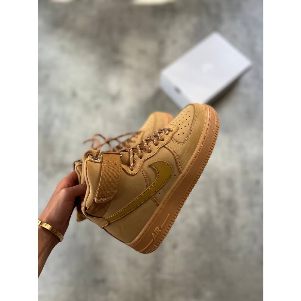 Nike Air Force High Flax Kahve