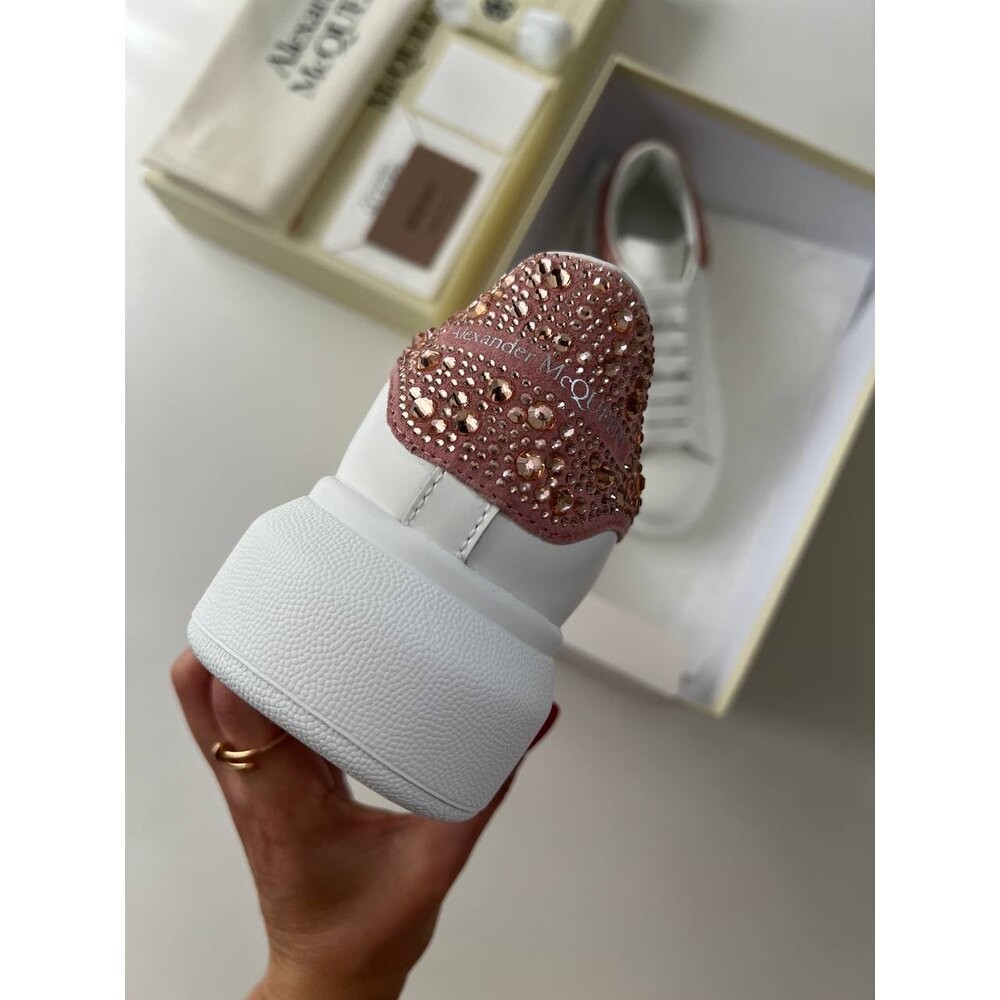 Alexander McQueen Siyah Beyaz Cyristal