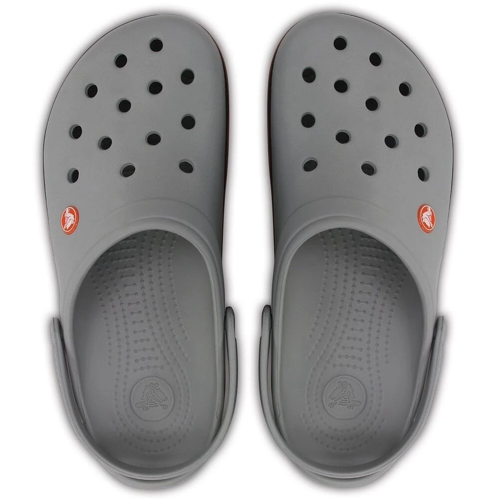 Crocs Crocband Light Grey Navy görsel 3