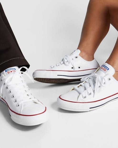 Converse Low White