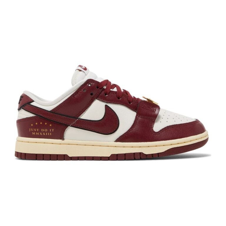 Nike Dunk Low SE Just Do It Sail Team Red