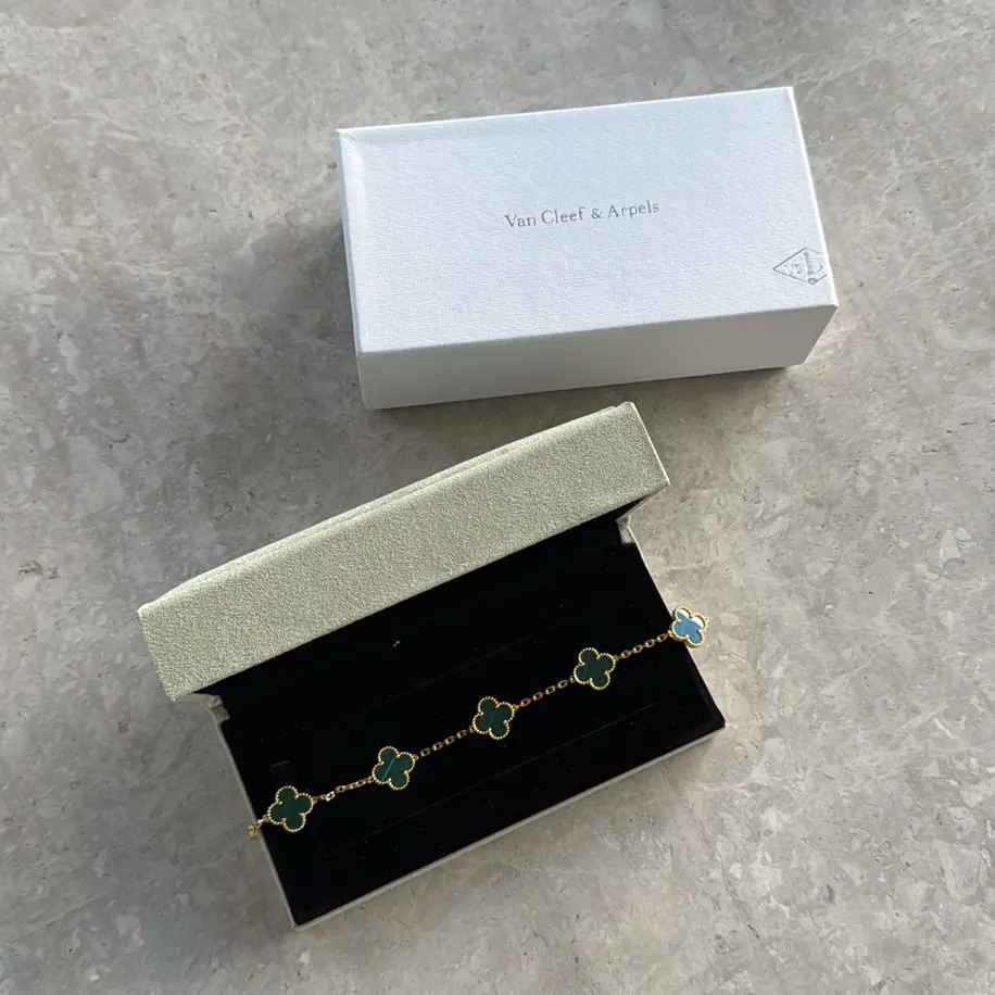 Van Cleef Yeşil Bileklik (Premium)