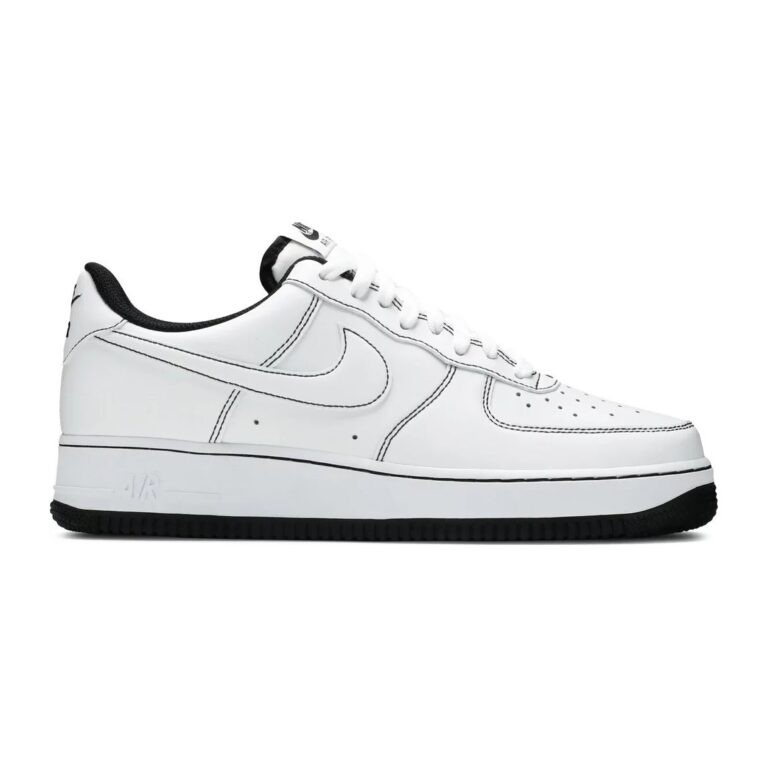 Nike Air Force 1 ’07 Contrast Stitch White Black