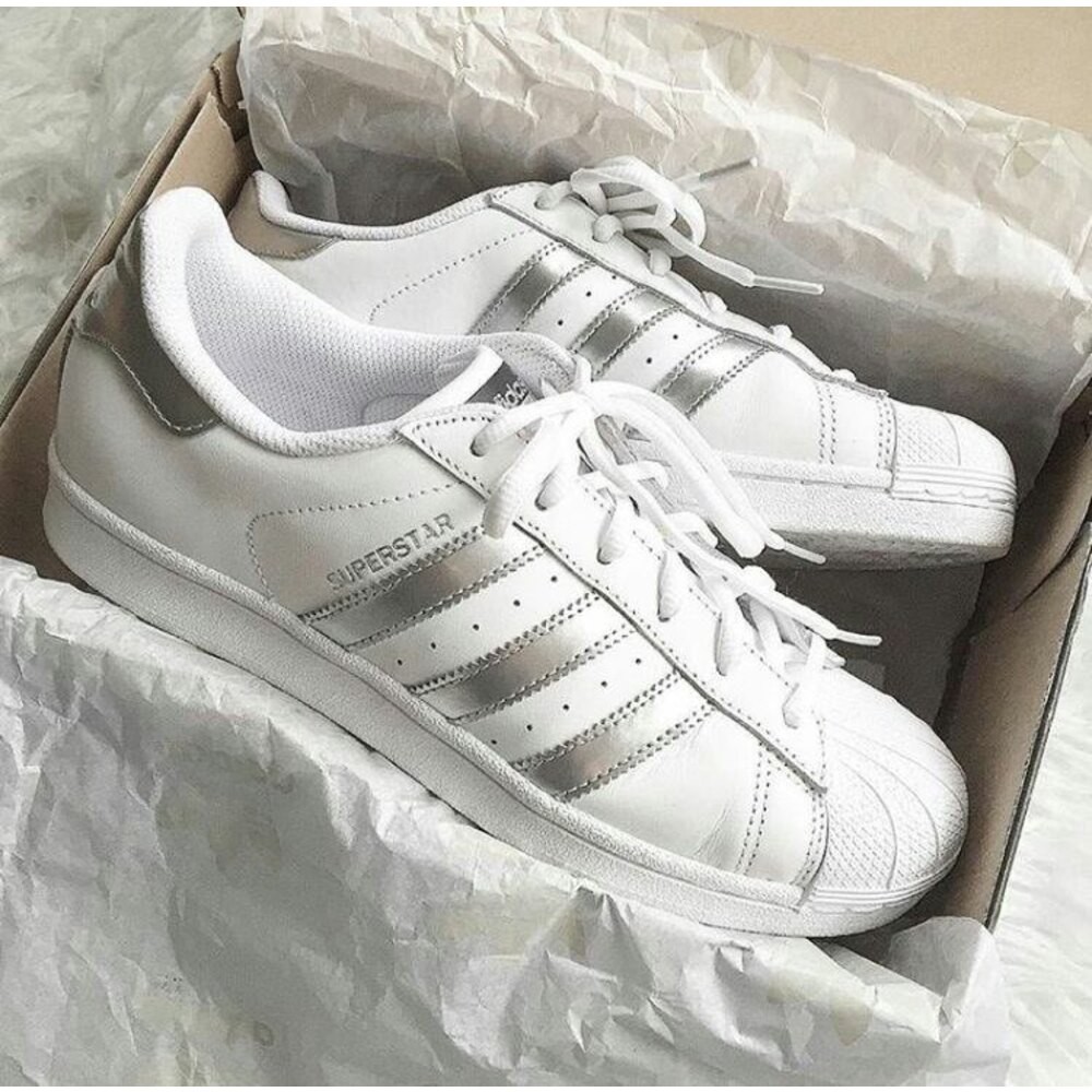 Adidas Süperstar “ Silver White “