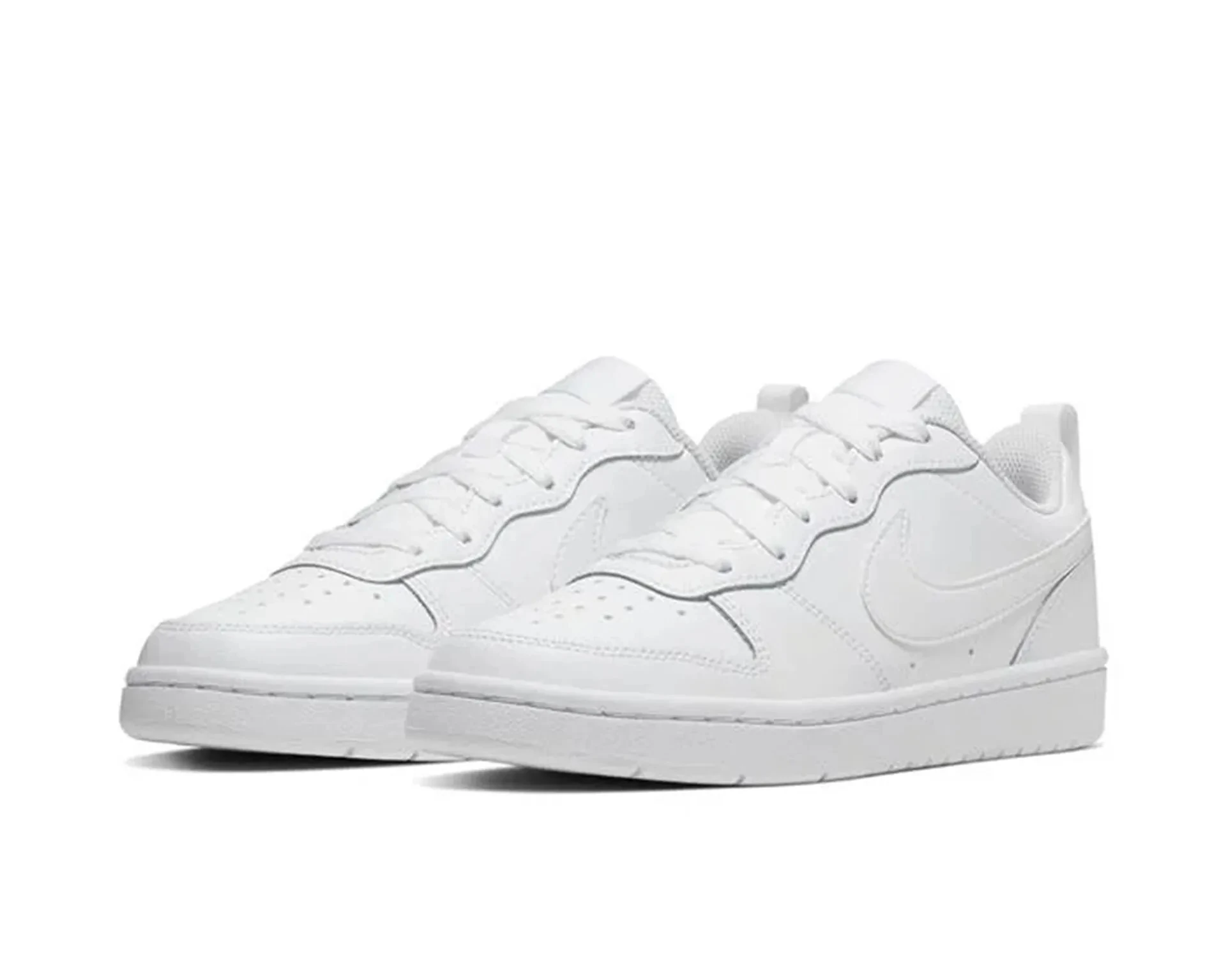 Nike Court Borugh White&White