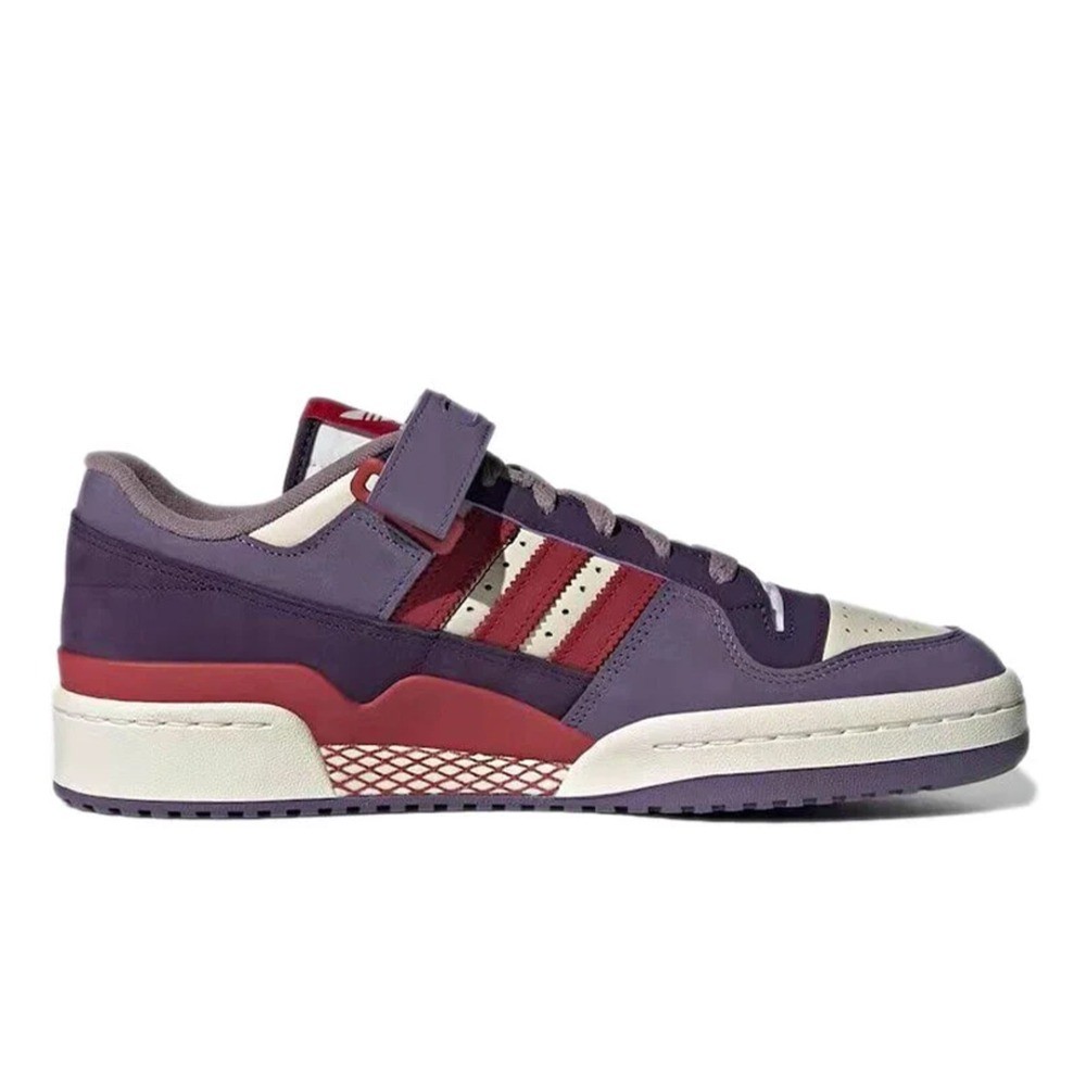 ADIDAS ORIGINALS FORUM LOW FRUIT PUNCH GRAPE PINK WHITE BLACK - AY01ADU0002