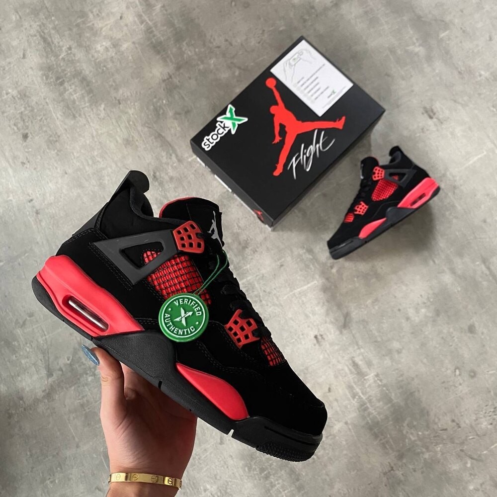 AİR JORDAN 4 RED THUNDER