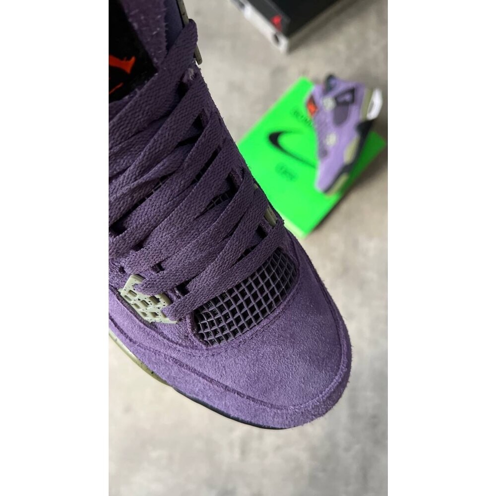 Air Jordan Retro 4 Canyon Purple