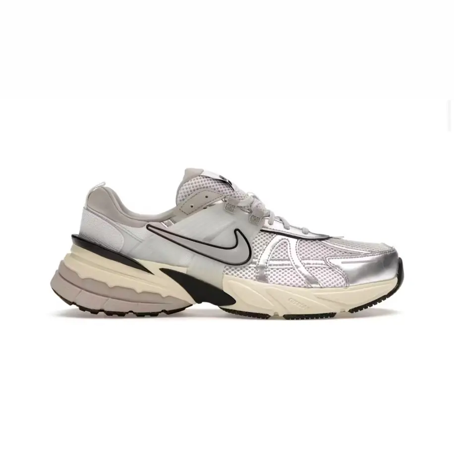 Nike V2K Run Summit White Metallic Silver