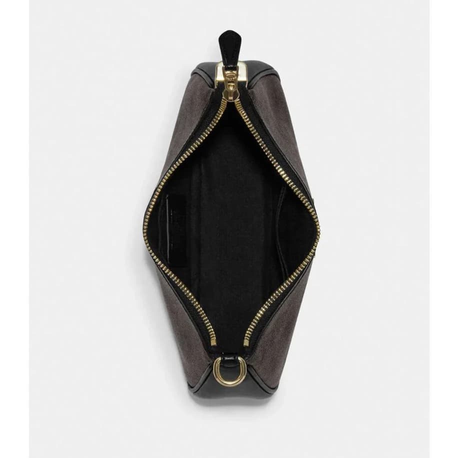 Coach Teri Shoulder Bag Walnut Black görsel 3