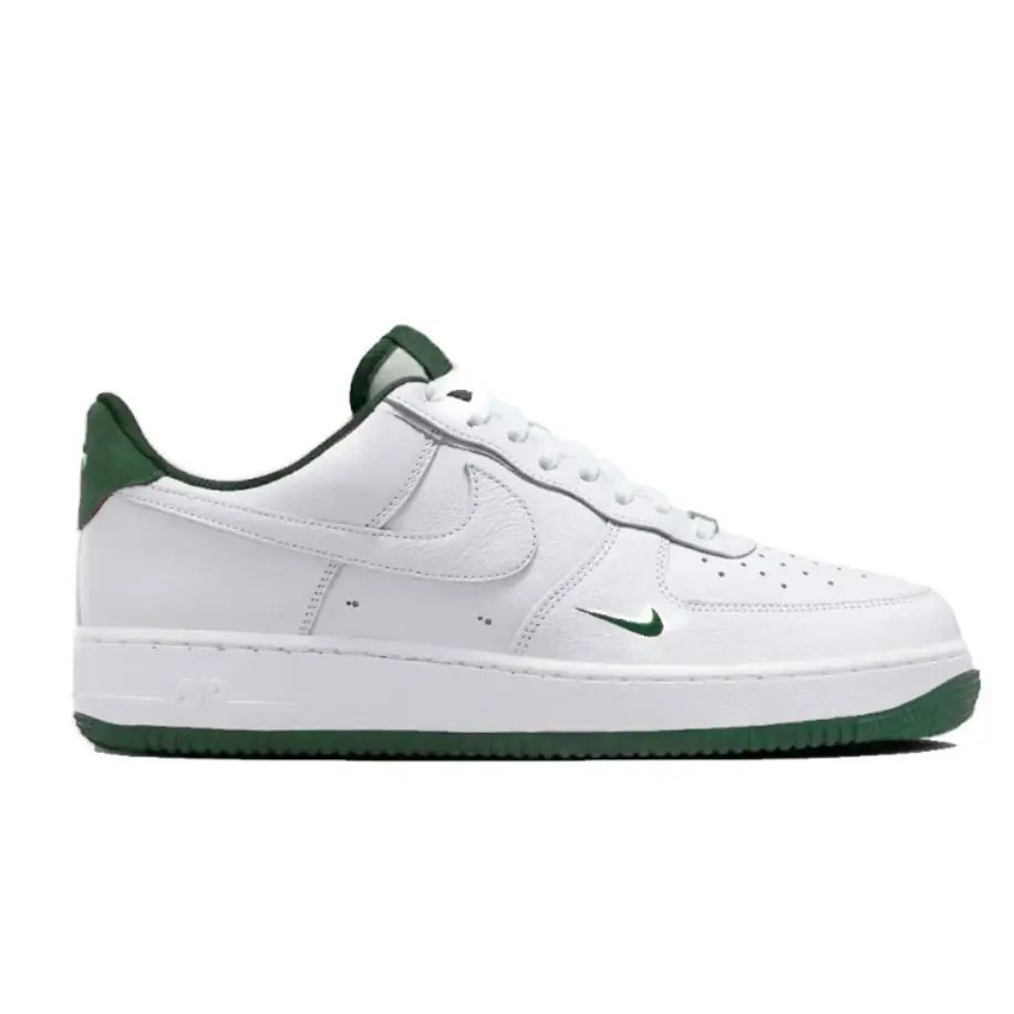 Nike Air Force 1 07 Lv8 White / Dark Green