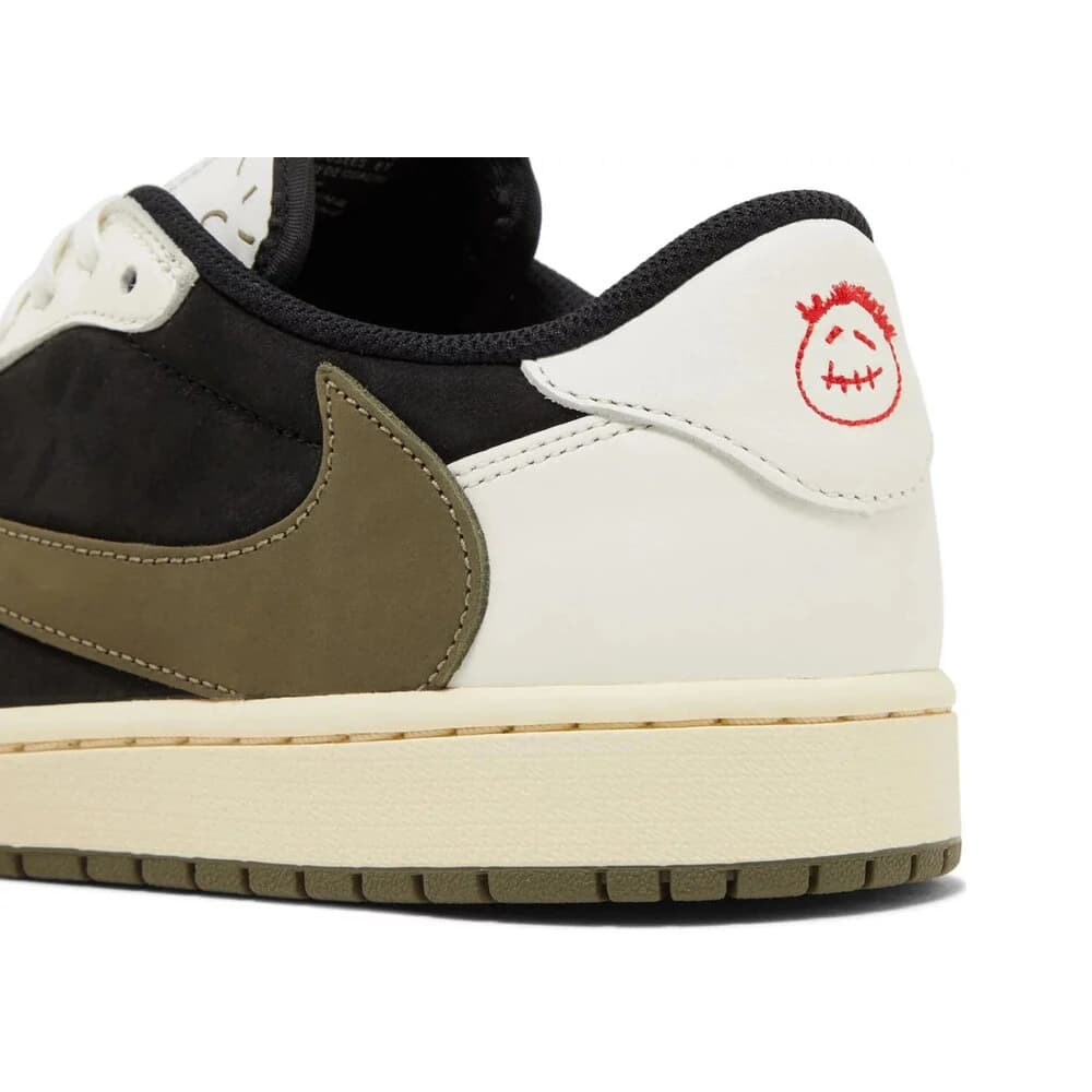 Jordan 1 Retro Low OG SP Travis Scott Olive görsel 4