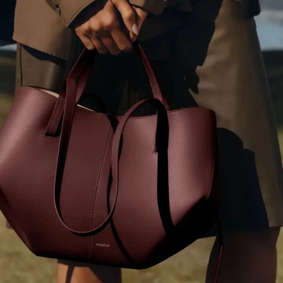 Polene Cyme Mini Cherry görsel 5