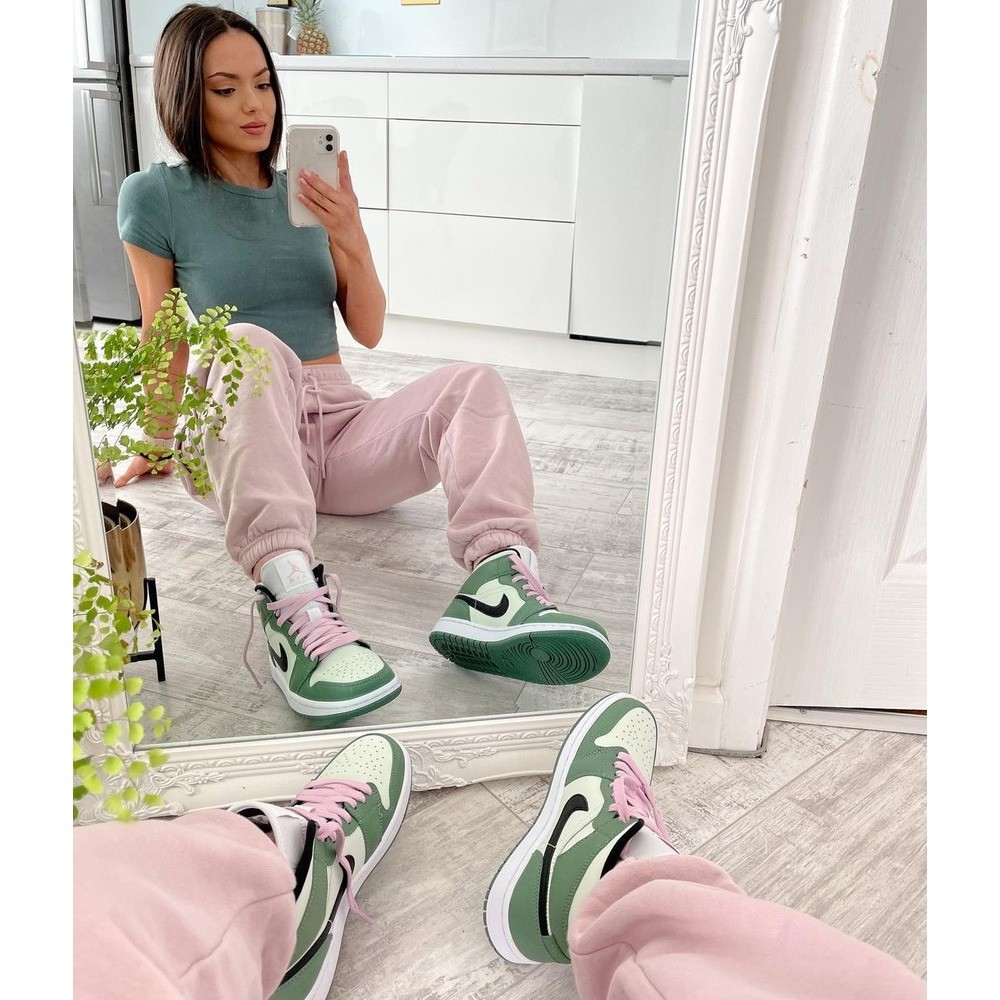 Nike Air Jordan 1 Mid Dutch Green