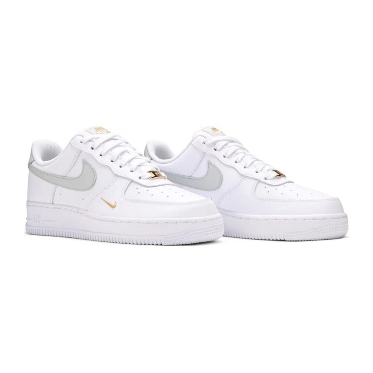 Nike Air Force 1 Low White Grey Gold