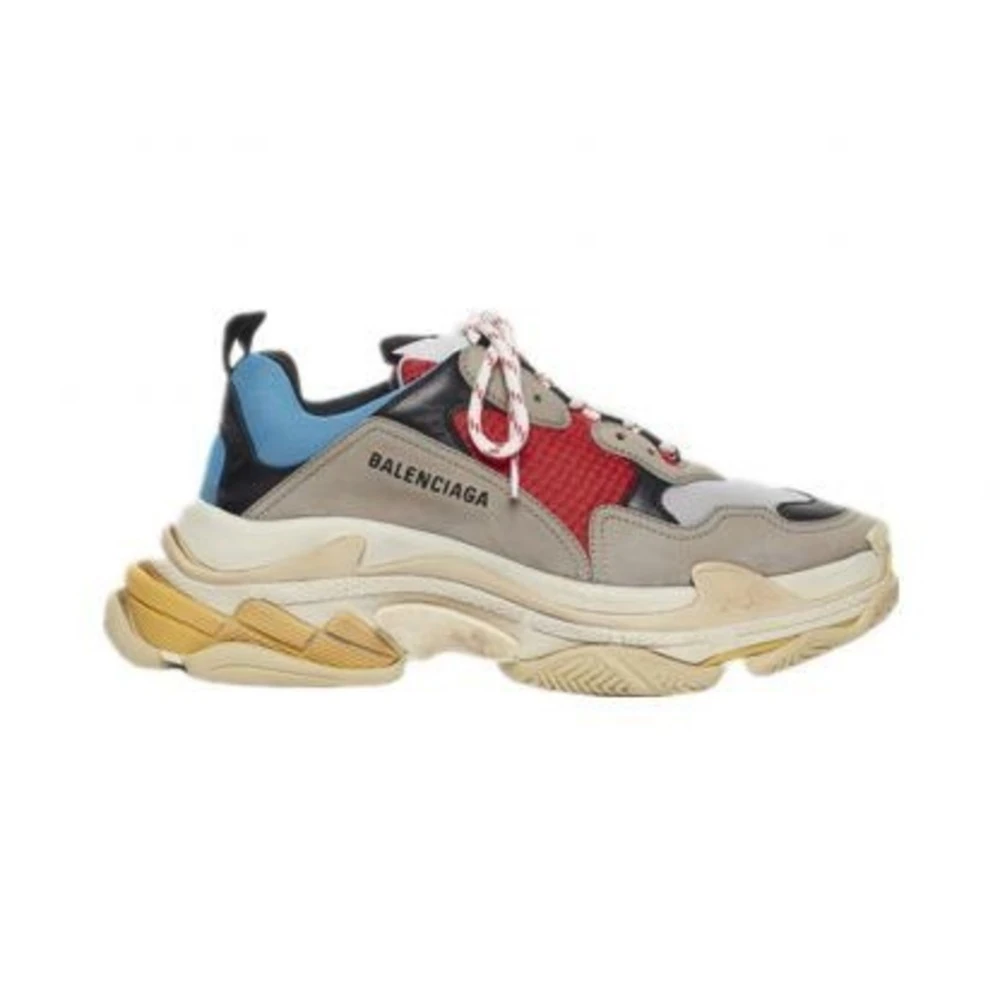 Balenciaga Beige Red Yellow
