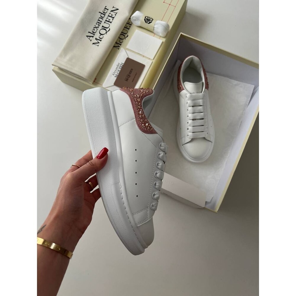 Alexander McQueen Siyah Beyaz Cyristal