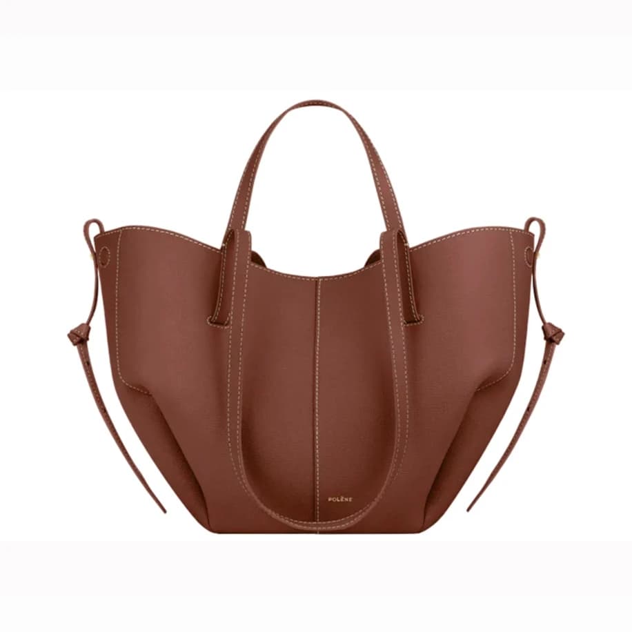Polene Cyme Mini Brown görsel 2