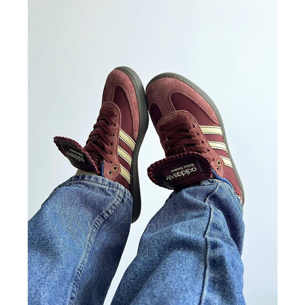 Adidas WALES BONNER SAMBA PONY TONAL LOW TRAINERS