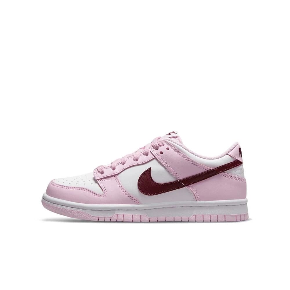 Nike Dunk Low Pink Foam Red White görsel 3