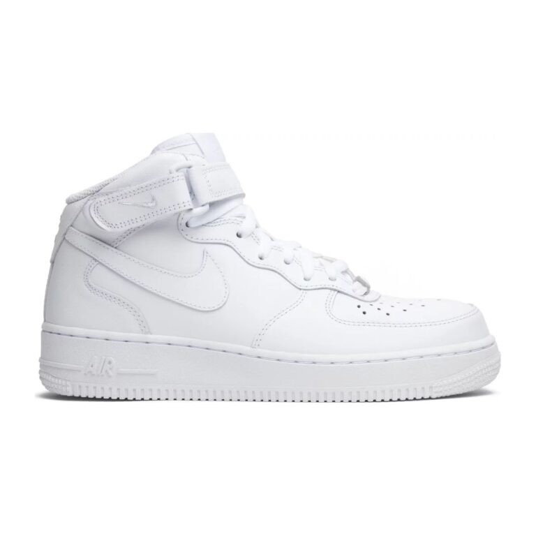 Nike Air Force 1 Mid 07 Leather Triple White