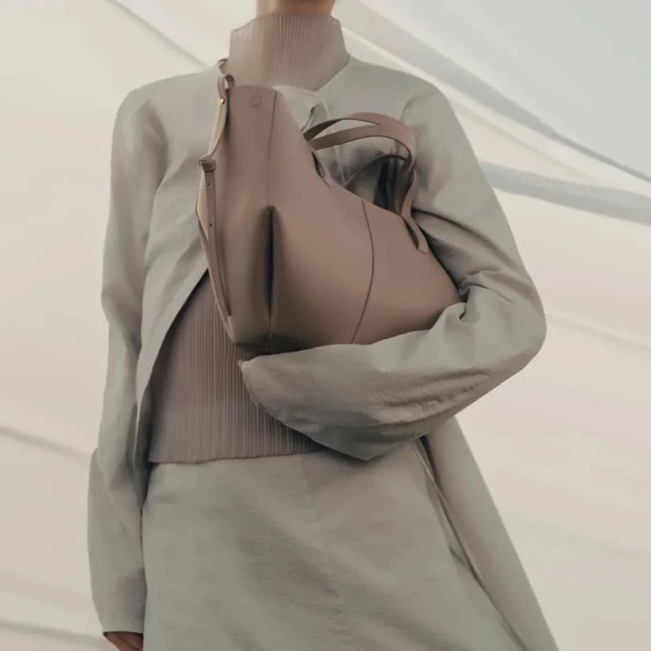 Polene Cyme Mini Beige görsel 4
