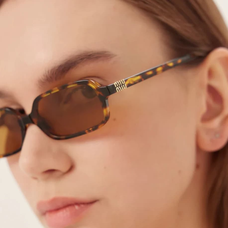 Miu Miu Gözlük 11ZS-F Brown görsel 5