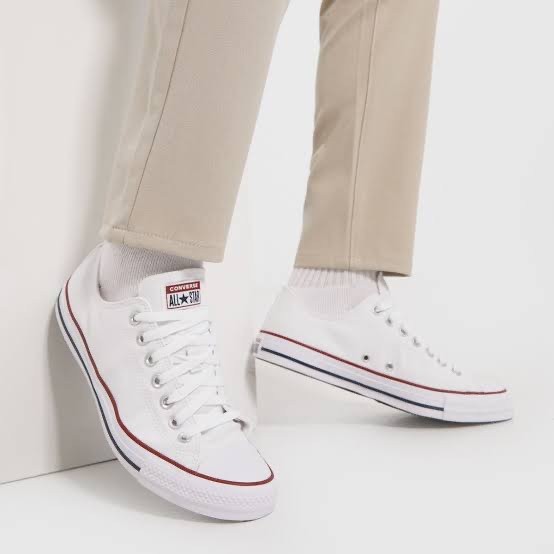 Converse Low White