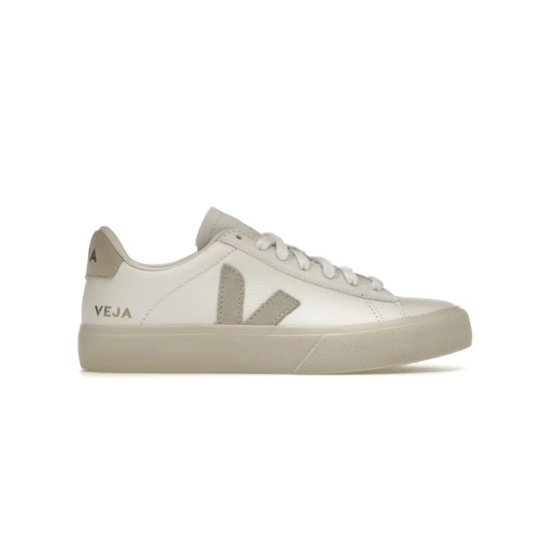 Veja Campo Low Chromefree Leather White Natural